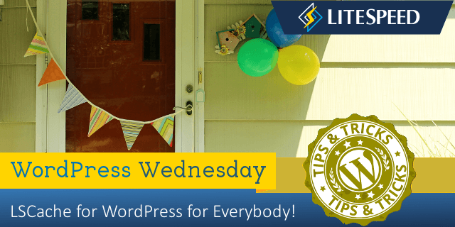 WordPress Wednesday: Using the LSCache plugin without a LiteSpeed Server