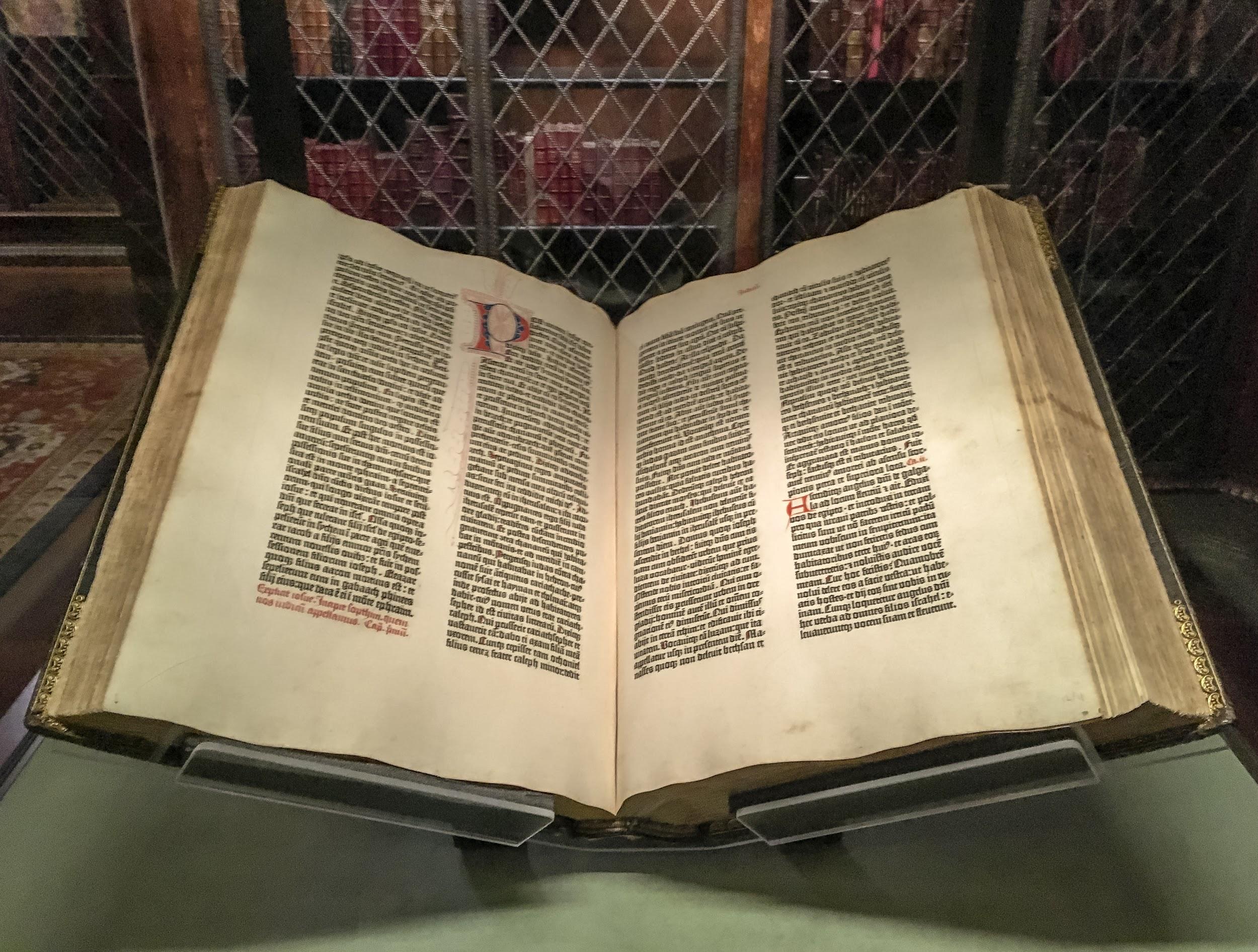 QUIC Interim NYC Recap: Gutenberg Bible at the Morgan Library & Museum