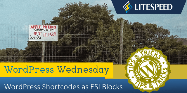 WpW: WordPress Shortcodes as ESI Blocks