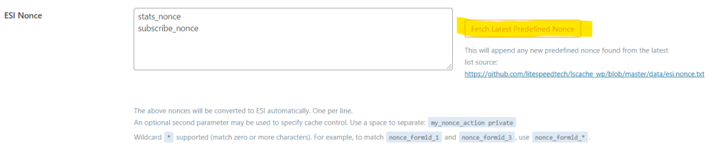 How to Cache WordPress Nonce