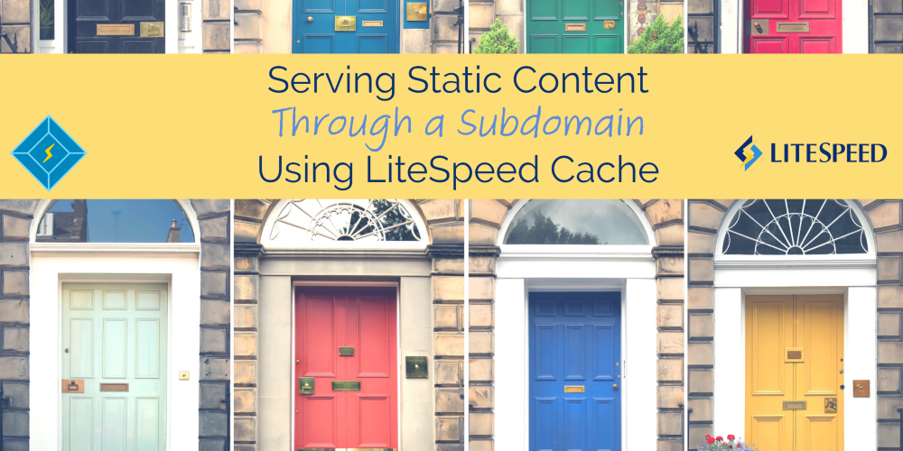 Serving Static Content Through a Subdomain